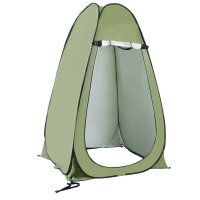 Outdoor Pop-Up Camping Duschzelt Umkleidezelt Strandkabine - GR&Uuml;N