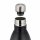 Thermo Edelstahltrinkflasche IsolierteTrinkflasche 1 Liter schwarz