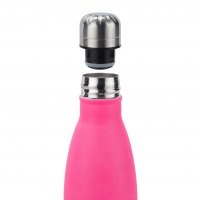 Trinkflasche Isolierflasche Edelstahl 500ml pink