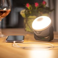 Brennenstuhl Campingleuchte OLI mit  Bluetooth-Lautsprecher