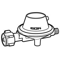 GOK Niederdruckregler 1,2 kg/h, 30 mbar